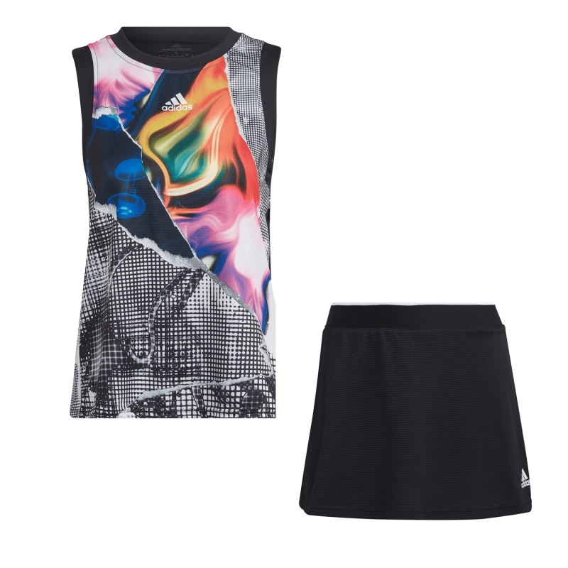 ADIDAS US SERIES TANK+CLUB SKIRT