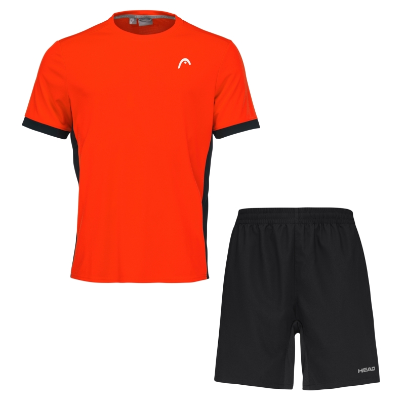 HEAD SLICE T-SHIRT+CLUB SHORT