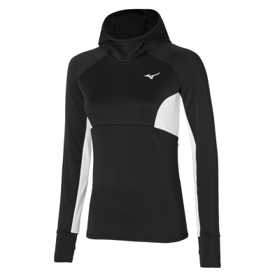 MIZUNO ACTIVE WARM HOOD LS SHIRT W