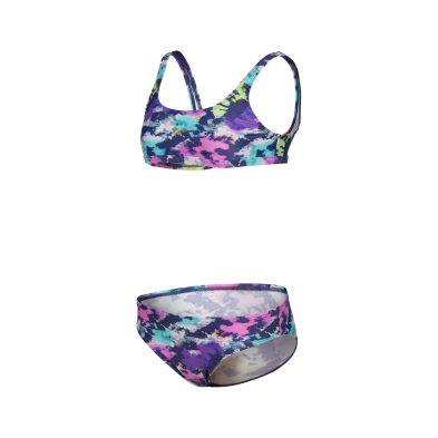 ARENA TIE AND DYE BIKINI TOP