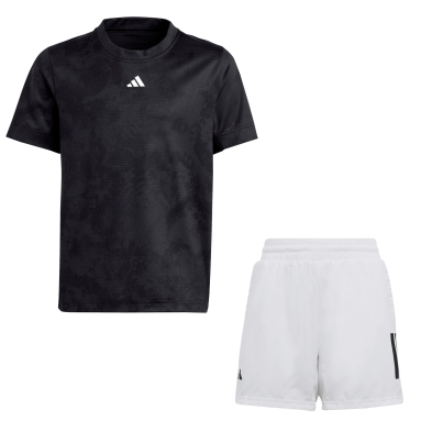 ADIDAS B TEE Q2 RG+B SHORT CLUB 3S