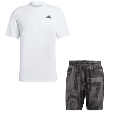 ADIDAS TEE CLUB+SHORT GRAPH CLUB