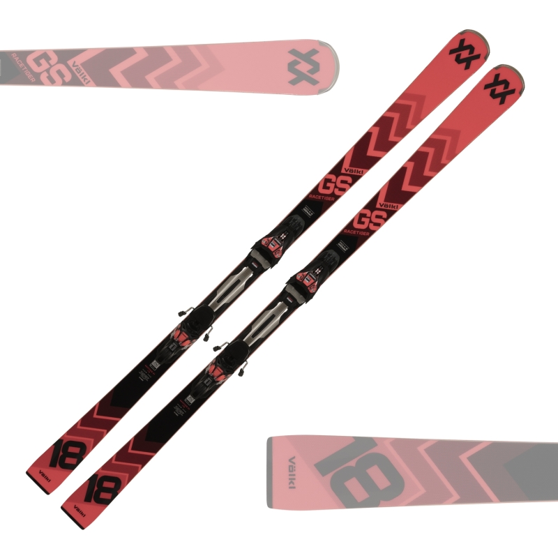 VOLKL RACETIGER GS + RMOTION3 12 GW RED